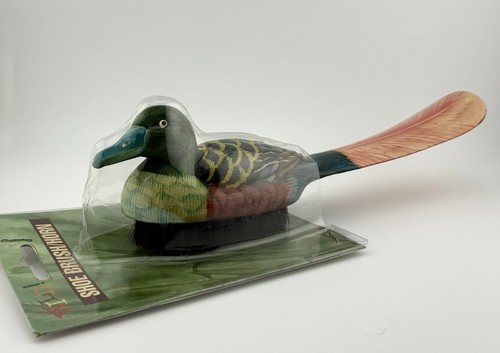 Vintage duck shoe brush - , and