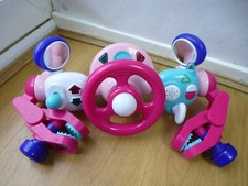 MULTY COLOUR PINK ELC STEERING