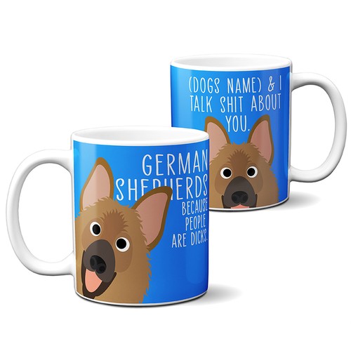 Personalised dog mug funny - personalised,