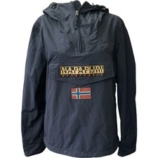 Napapijri Black Hooded Jacket