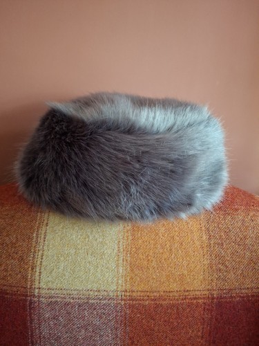 Eastex dark grey faux fur - faux,