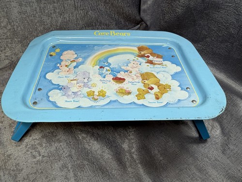 Vintage care bears play tray - care,
