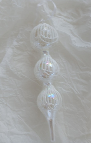 Large inch glass bauble - large,