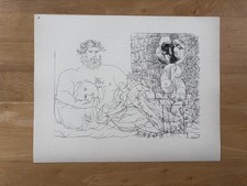 Original Pablo Picasso Lithograph from 1956 First Edition Suite Vollard - 60/100
