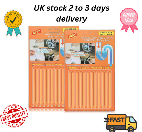 Drain cleaner sticks pack - pack, of