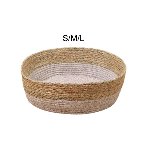 Cat bed basket weaving - basket, pet