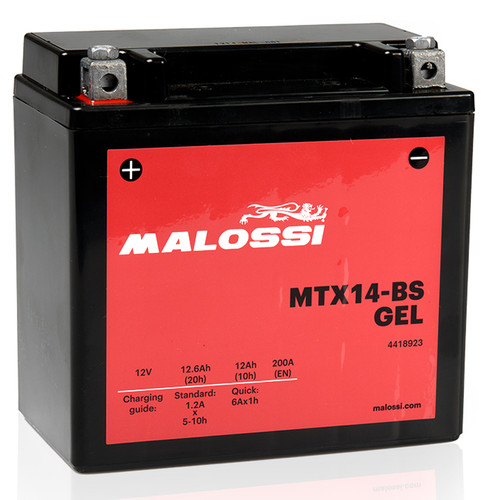 Malossi ytx14 mtx14 gel - mtx14-bs,
