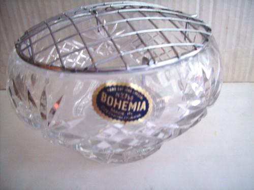 Bohemian hand cut lead - bohemian,, cut,