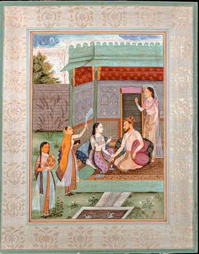 Miniature painting indian - miniature, painting,