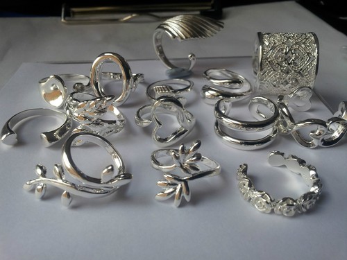 925 sterling silver plated - silver,