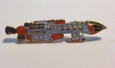 Space 1999 Hawk Lapel Pin - Black Window