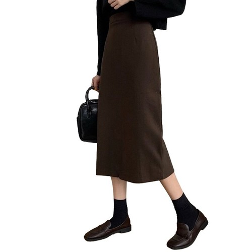 Stylish high waist - waist, midi