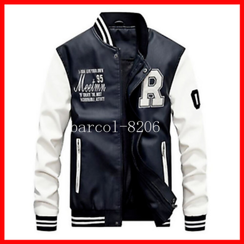 Men letterman jacket - men's,