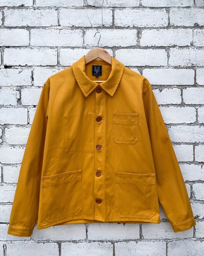 French workwear jacket canvas - french,