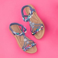Lilley Womens Sandals Blue