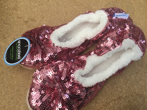 Ladies snoozies slipper pink - snoozies,