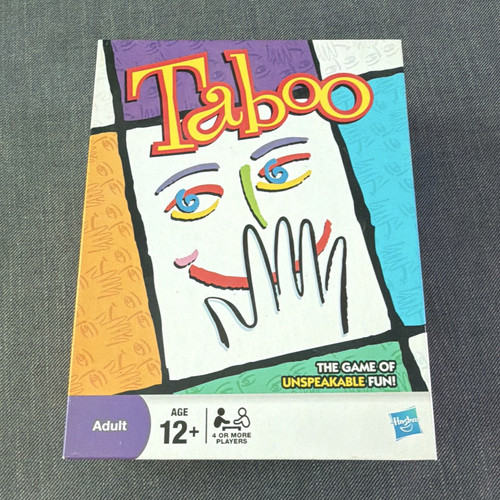 Hasbro taboo word party board - word,