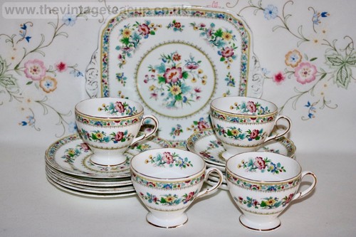 Rare tea set foley - rare, china,