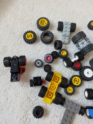 Vintage lego wheels axles - wheels,,