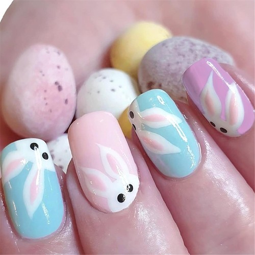 Pieces press nail short - press, on
