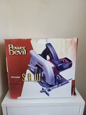 Power Devil 1100w Circular Saw 184mm Blade 240v PDW5008/16
