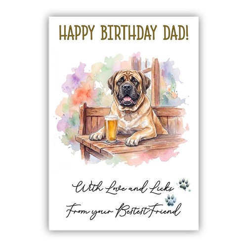 English mastiff dog birthday - dog,