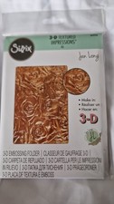 664246 Wildflower 3D Embossing Folder Textured Impressions A6 Sizzix