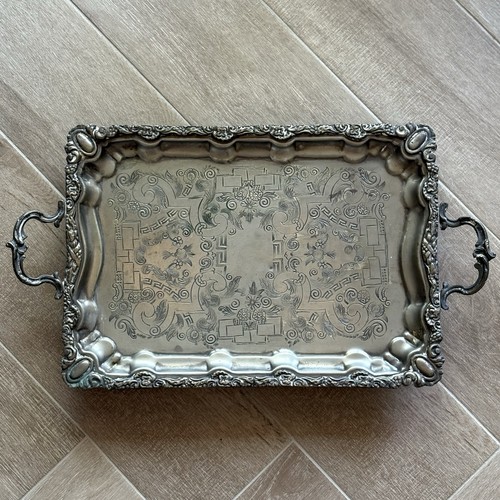 Vtg moroccan silver - silver, plated