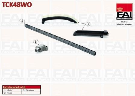 Fai timing chain kit - kit, for
