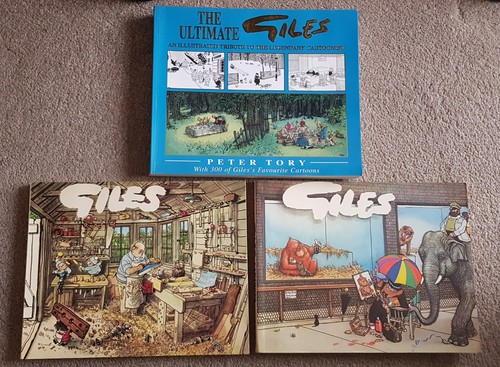 Vintage giles books - 3,