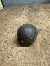 Antique Bowser USA Pre Visible Curb Gas Pump Final Ball Topper Cast Iron Parts