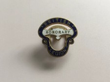 Vintage Large British Honorary