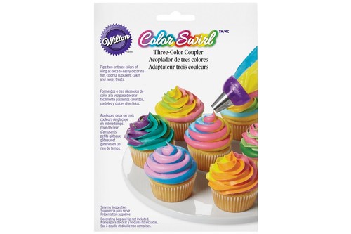 Cupcake nozzle colour swirl - cupcake,