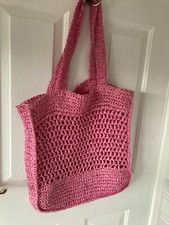Hot Pink Straw Effect Large