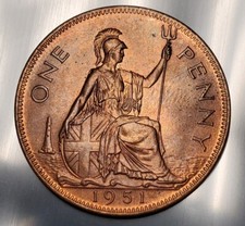 1951 Great Britain One Penny