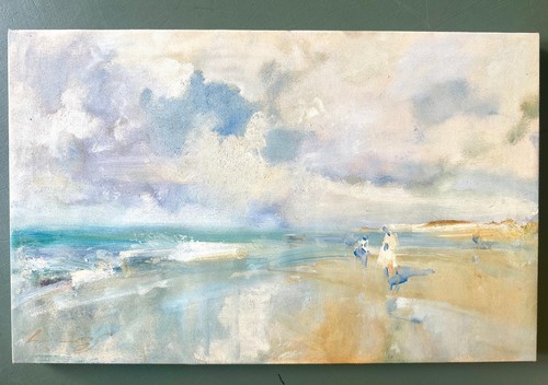 Beach scene isle skye - scene, by