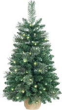 Pre-lit artificial Christmas