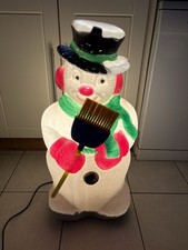 Vintage Blow Mold Snowman