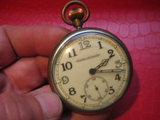 * Genuine WW2 RAF pcket  WATCH - 6E/50 JAEGER LECOULTRE good condition.