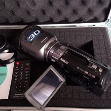 PANASONIC HDC-SD800 CAMCORDER+VW-CLT1 3D CONVERSION LENS+VW-BN1 DVD BURNER.