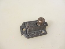 Victorian Iron Sprung Lock Old Cupboard Cabinet Transom Window Catch Antique