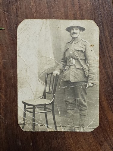 Ww1 rppc soldier trench - ww1,