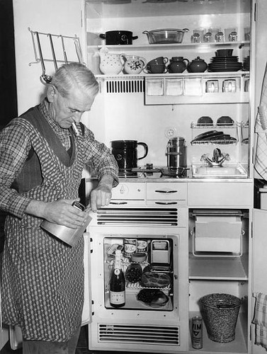 Model bachelor kitchen - model,