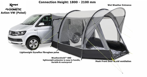 Kampa dometic action - action, vw