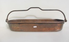 Antique copper pan fish - copper,