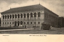 Public Library Trolley Boston