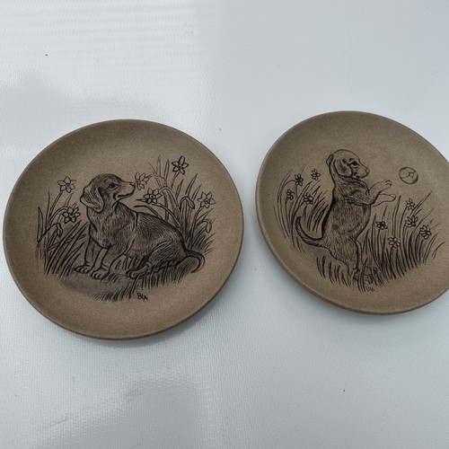 Poole pottery plates - 2, x