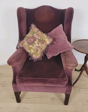 Victorian wingback armchair - wingback,