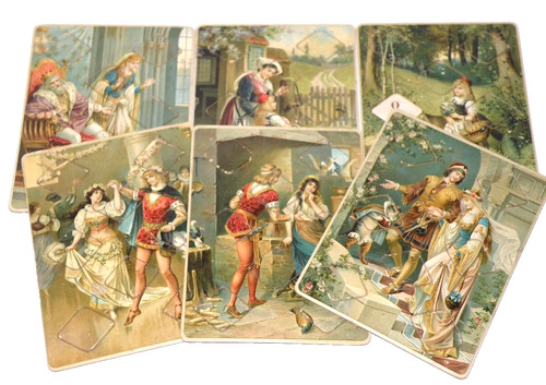 Original victorian puzzle set - original,