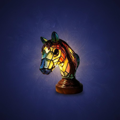 Horse head night light - head, led